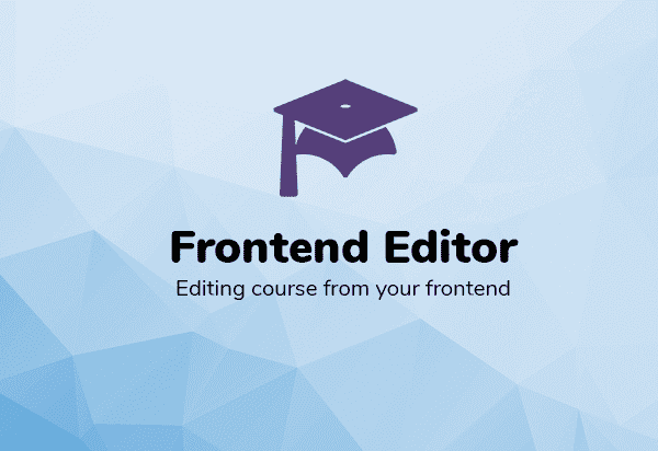 LearnPress Frontend Editor