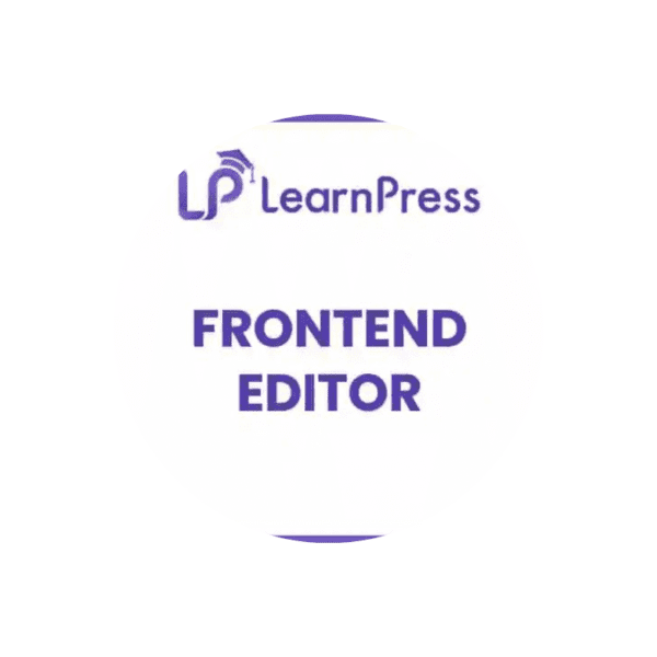 LearnPress Frontend Editor