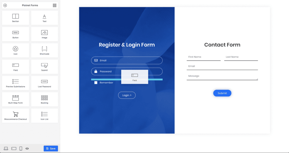 Piotnet Forms