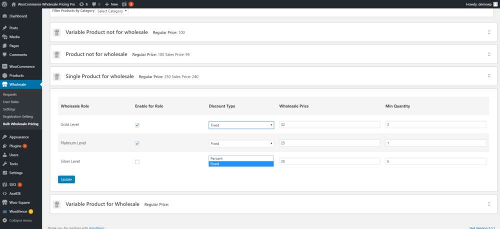 Wholesale For WooCommerce