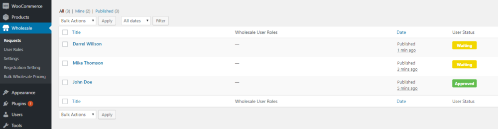 Wholesale For WooCommerce