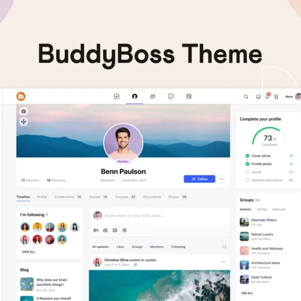 BuddyBoss Theme