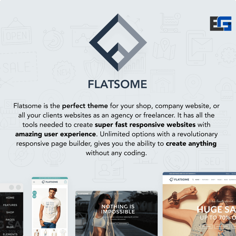 Flatsome Theme WordPress Multi-Purpose Theme