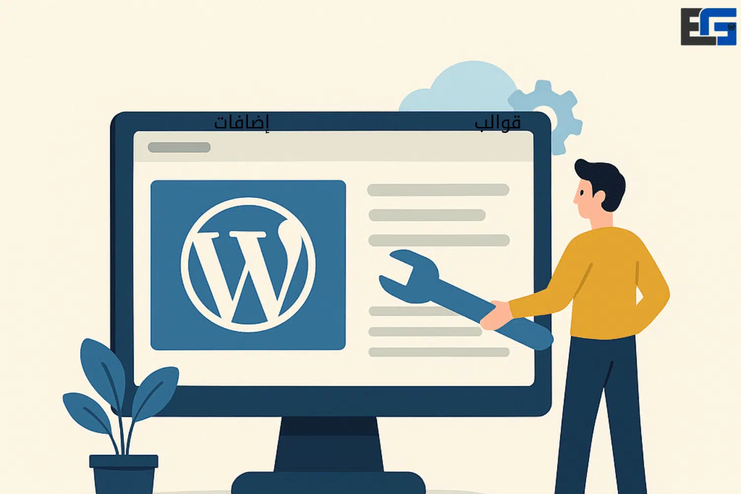 كيف بدأ الووردبريس