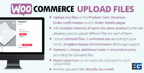 WooCommerce Upload Files