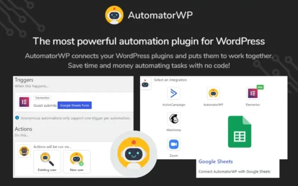AutomatorWP WordPress Plugin 600x375