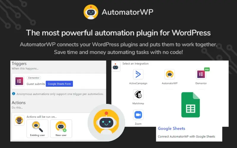 AutomatorWP – Google Sheets Image 2