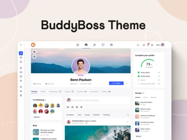 BuddyBoss Theme