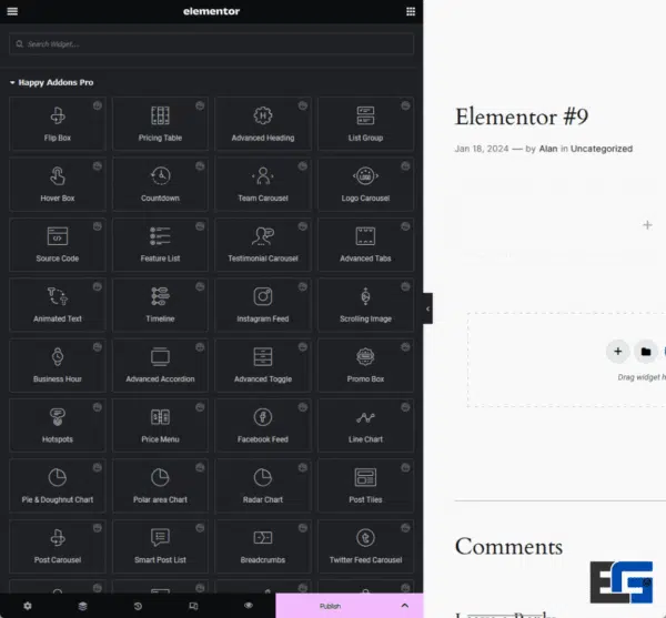 Happy Elementor Addons Pro