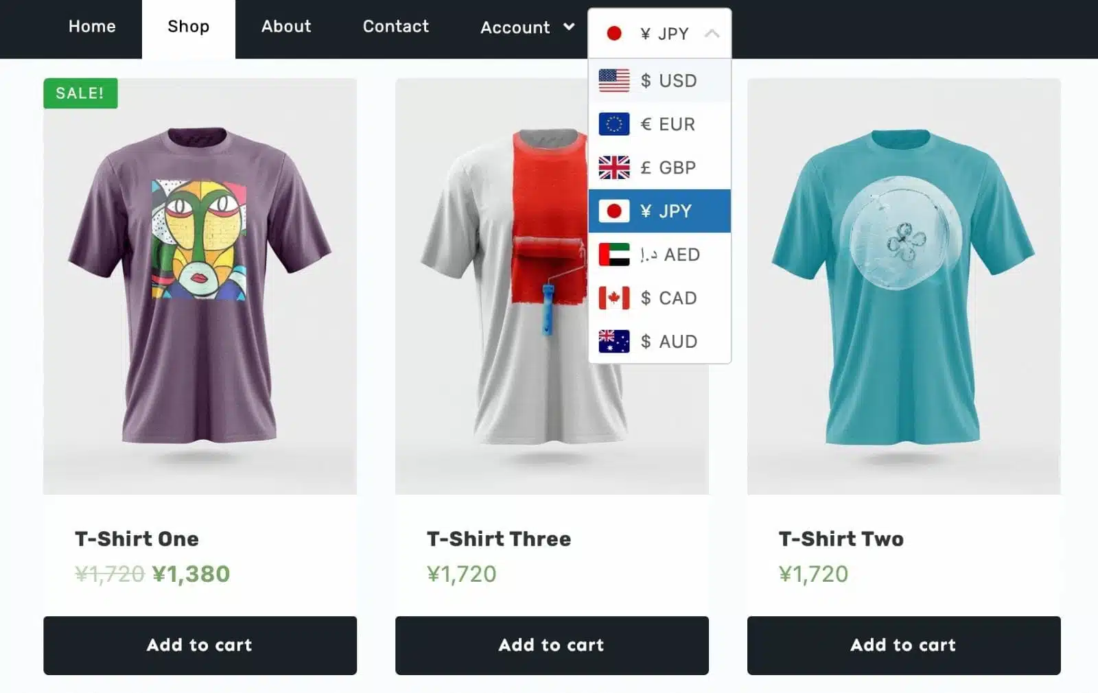 WooCommerce Multi Currency