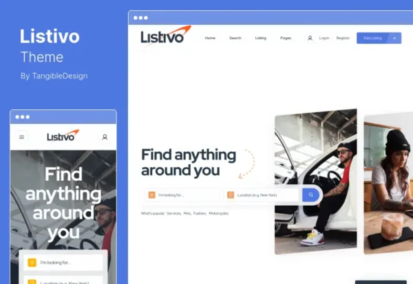 Listivo – Classified Ads and Directory Listing Theme