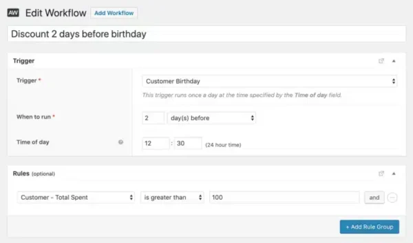 Automatewoo birthdays workflow 2 760x449 1 600x354