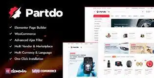 Partdo – Auto Parts and Tools Shop WooCommerce Theme