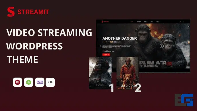 Streamit WP Video Streaming WordPress Theme Image 2