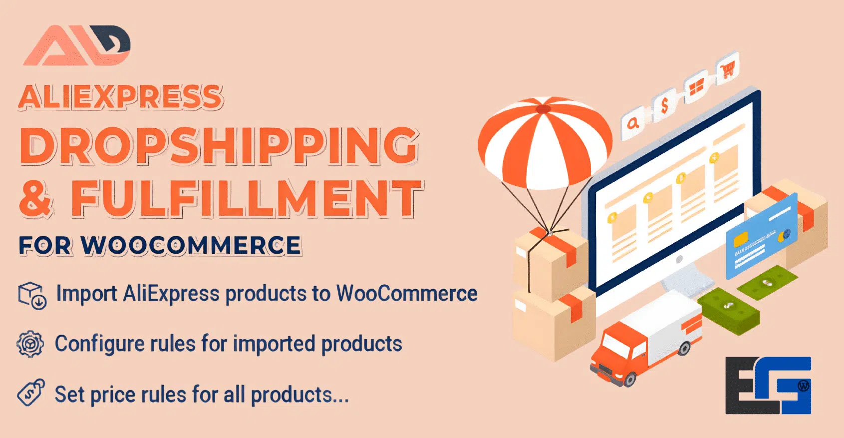 ALD Aliexpress Dropshipping and Fulfillment for WooCommerce Image 2