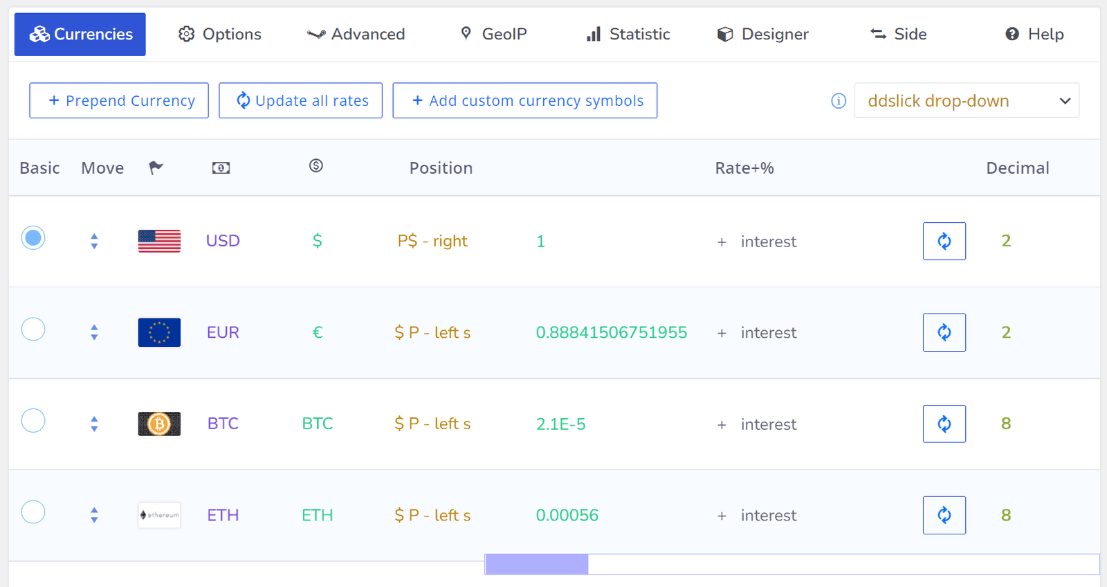 FOX Currency Switcher Image 3