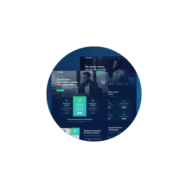 Reactive – Cyber security services elementor Theme