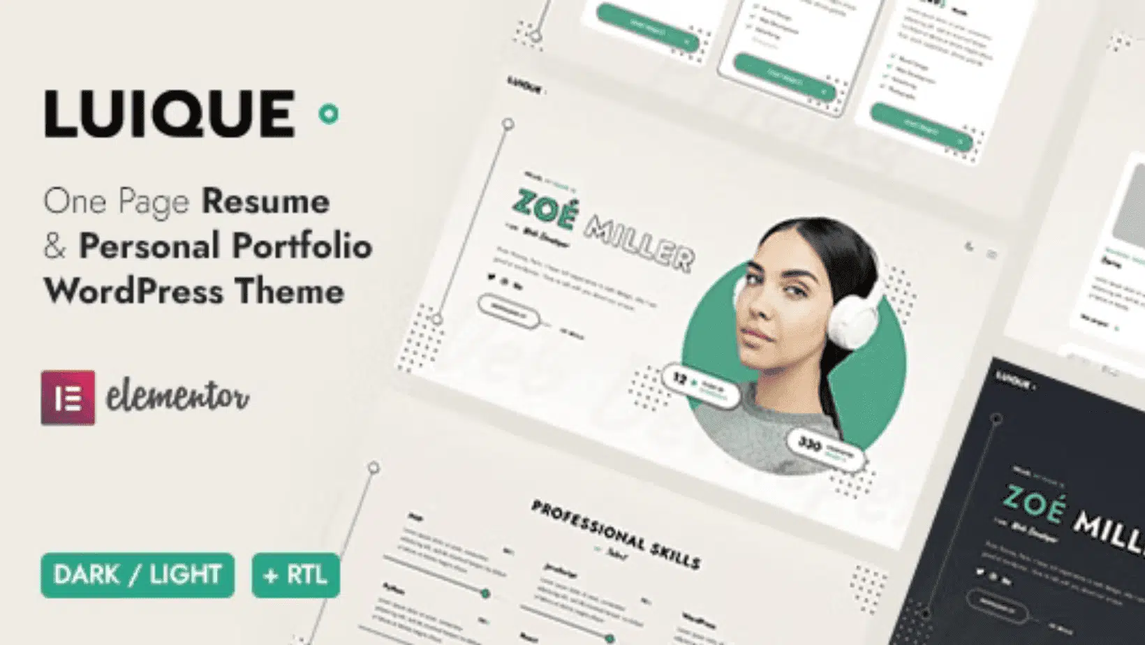 Luique – Personal Portfolio Image 3