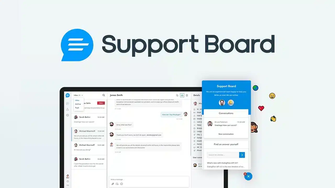 Support Board Chat الصورة 4