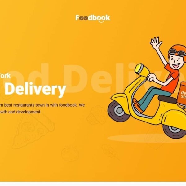 FoodBook Online Food Ordering System for WordPress 600x600