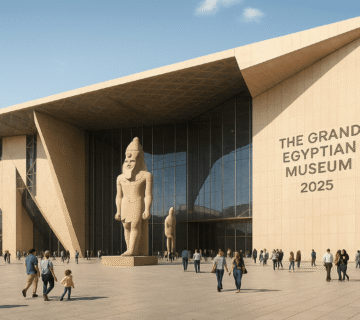 The Grand Egyptian Museum Location 1 360x320