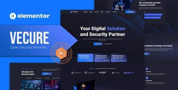 Reactive – Cyber Security Services Elementor Template Kit Image 5