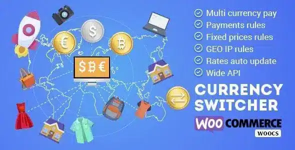 WOOCS WooCommerce Currency Switcher multi currency plugin