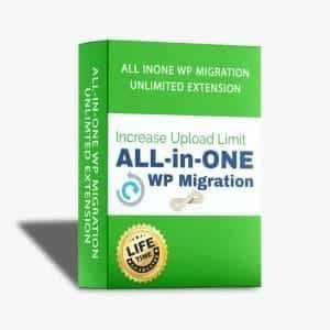 All in one wp migration unlimited extension