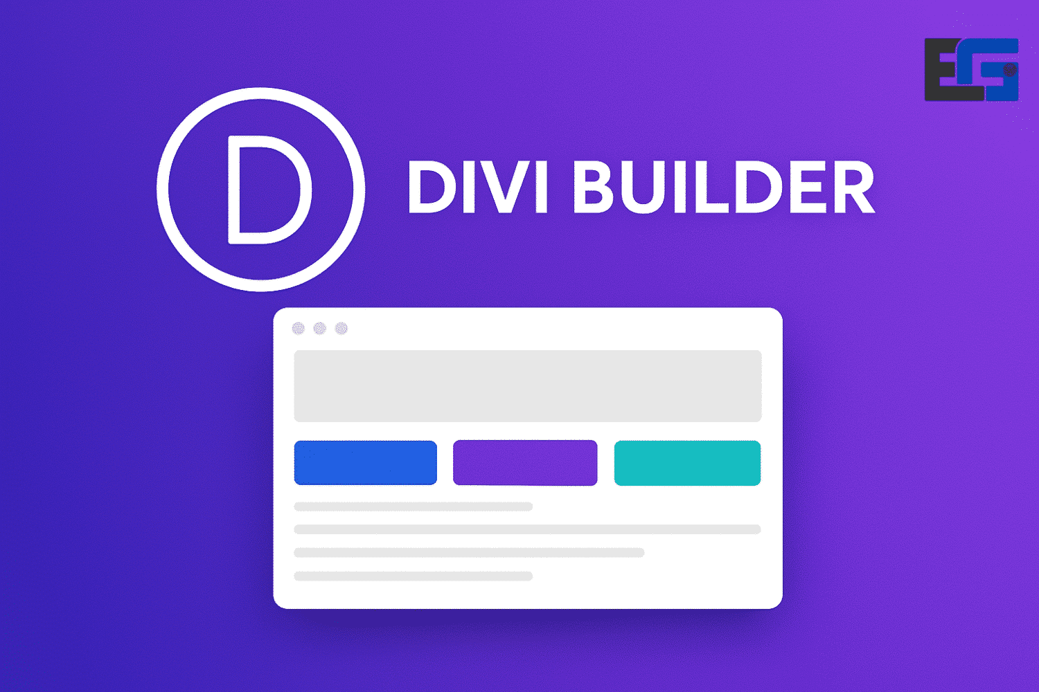 Divi builder