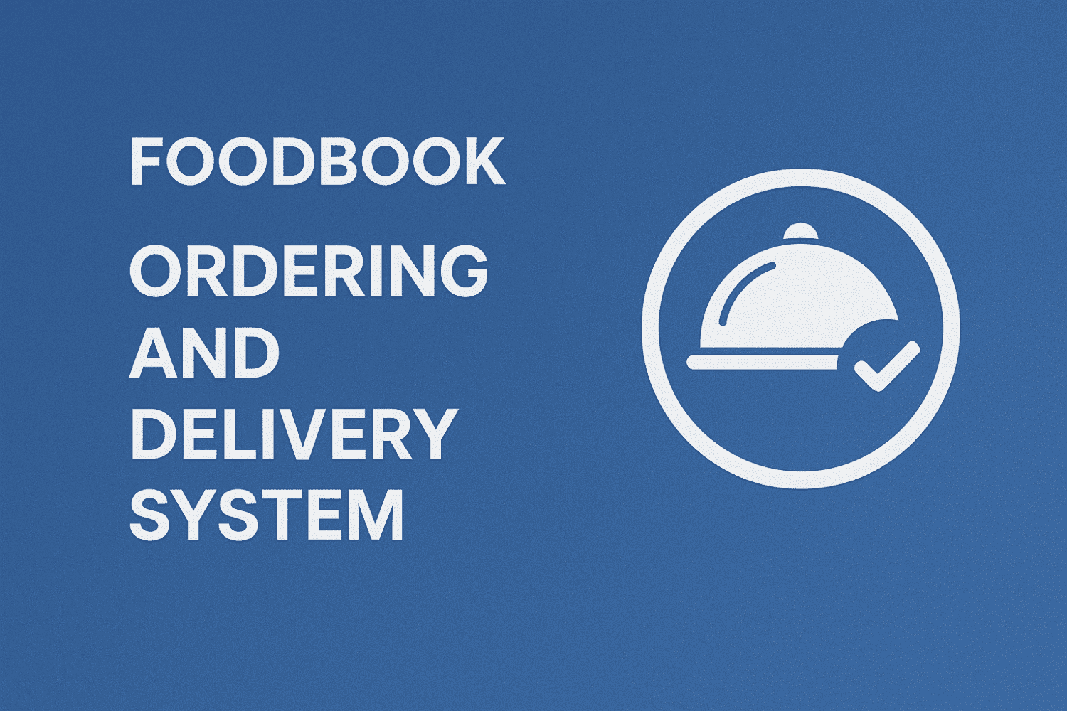 Foodbook ordering and delivery system