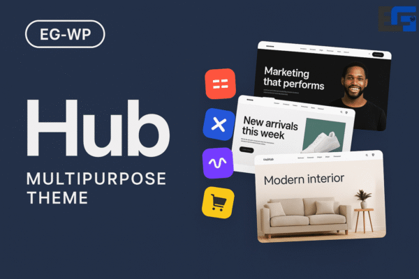 Hub multipurpose theme 600x400