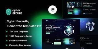 Reactive – Cyber Security Services Elementor Template Kit Image 3