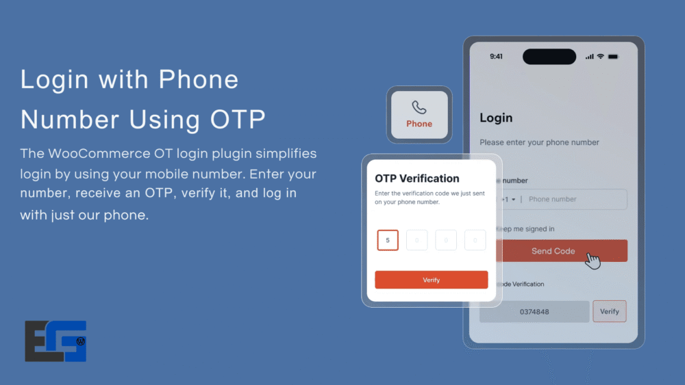 WooCommerce Registration & Login with Mobile Phone Number