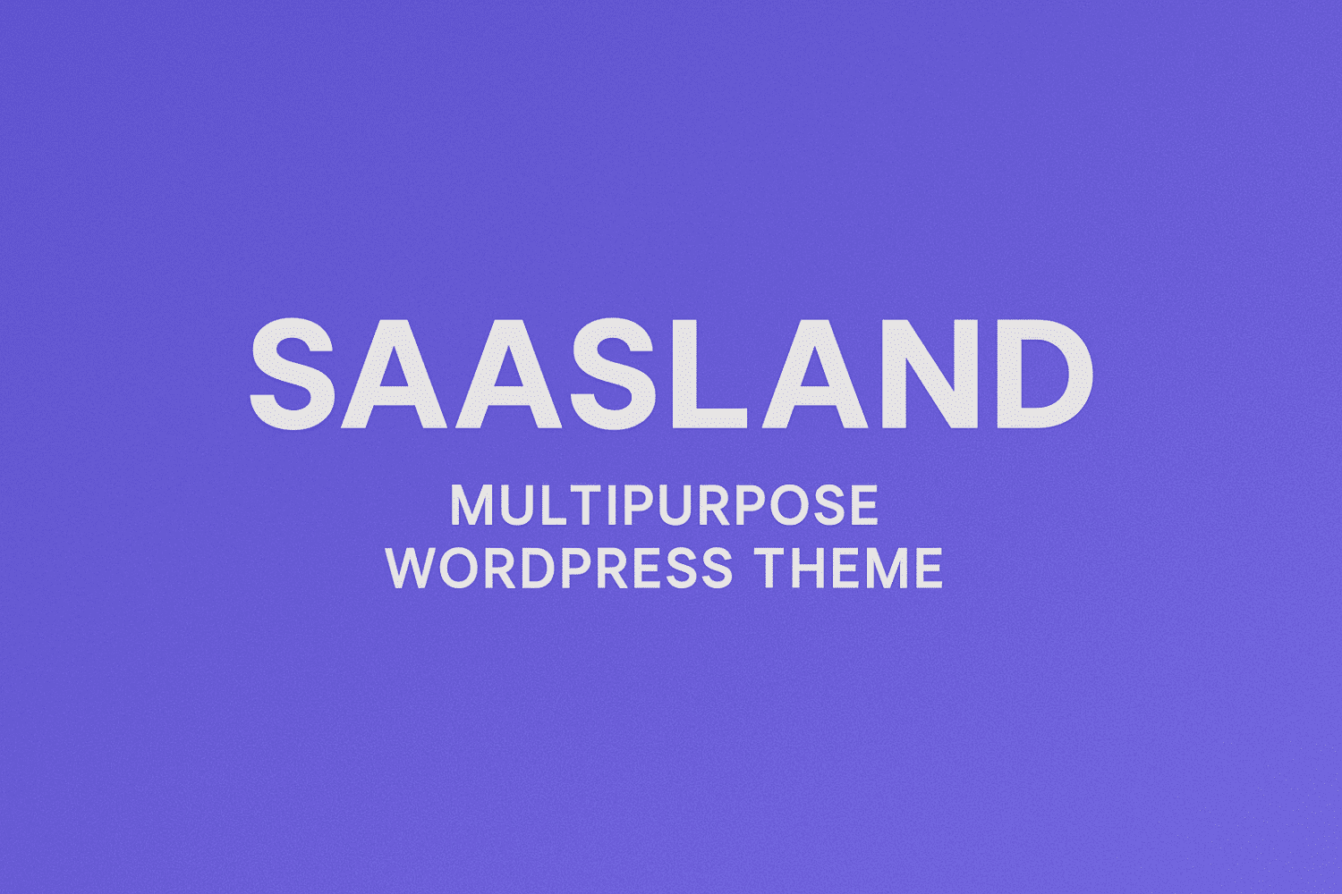 Saasland – multipurpose wordpress theme