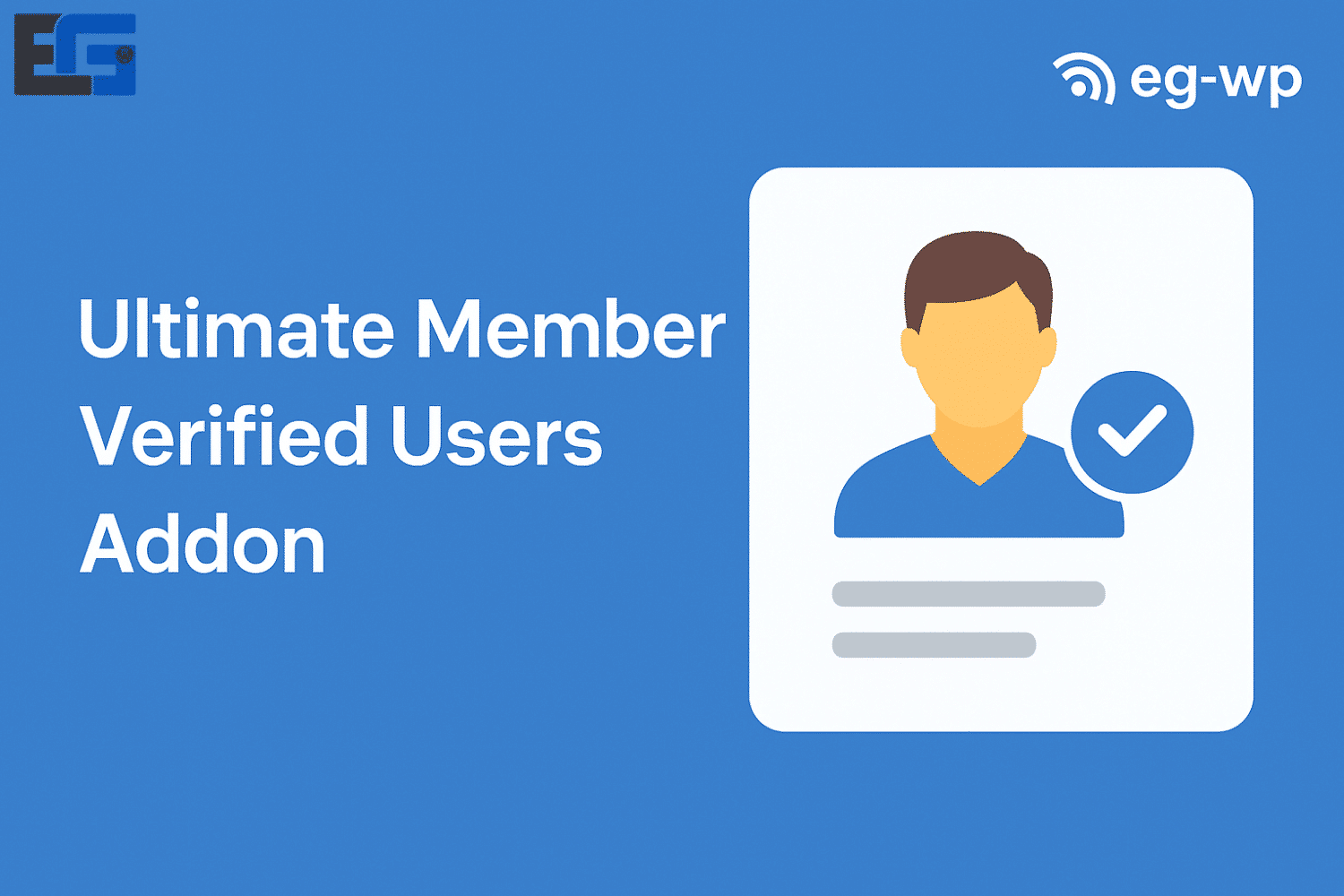Ultimate member verified users addon 1