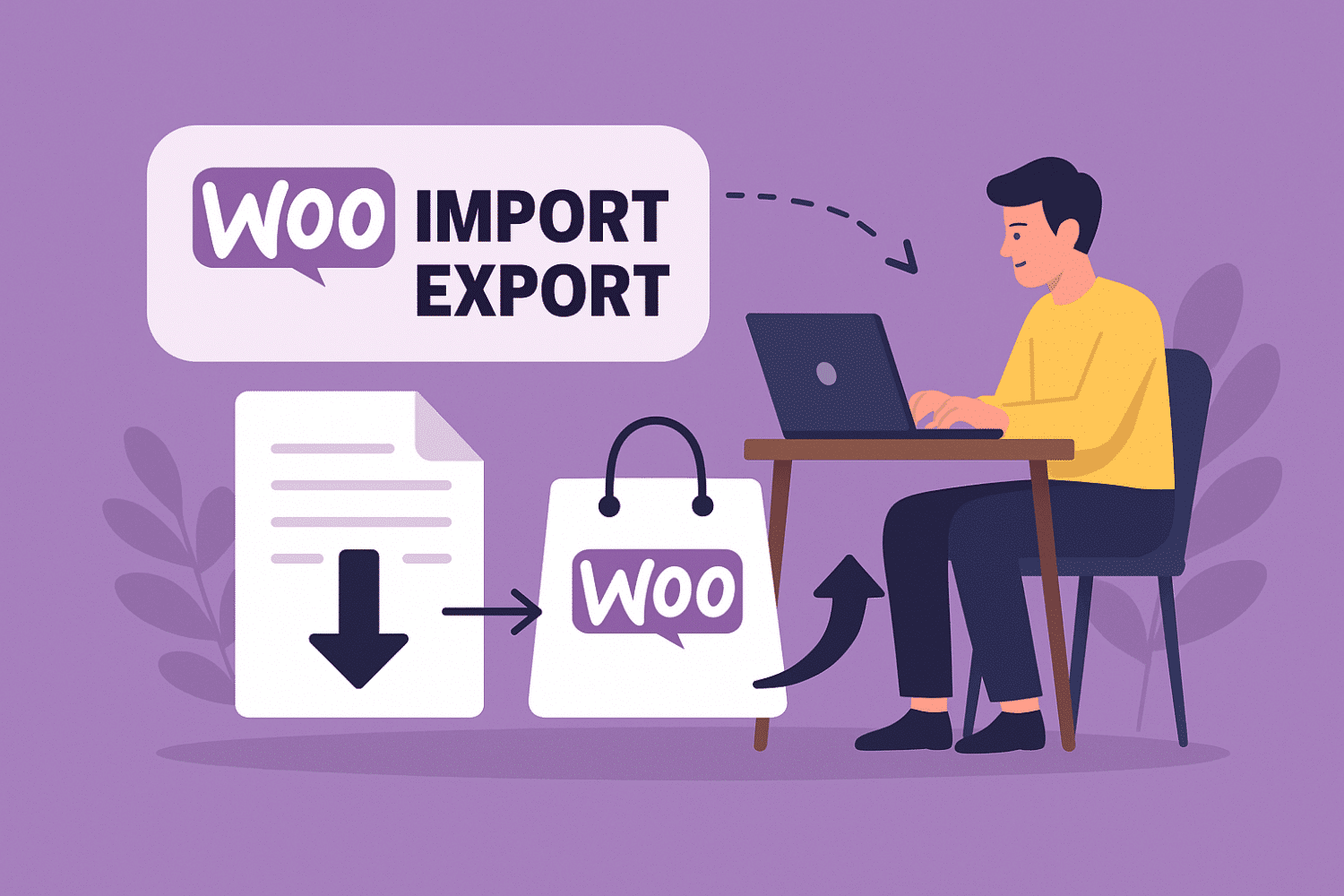 Woo import export