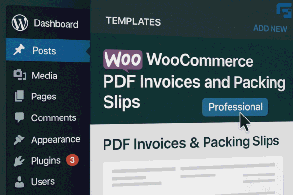 Woocommerce pdf invoices and packing slips professional 1 600x400
