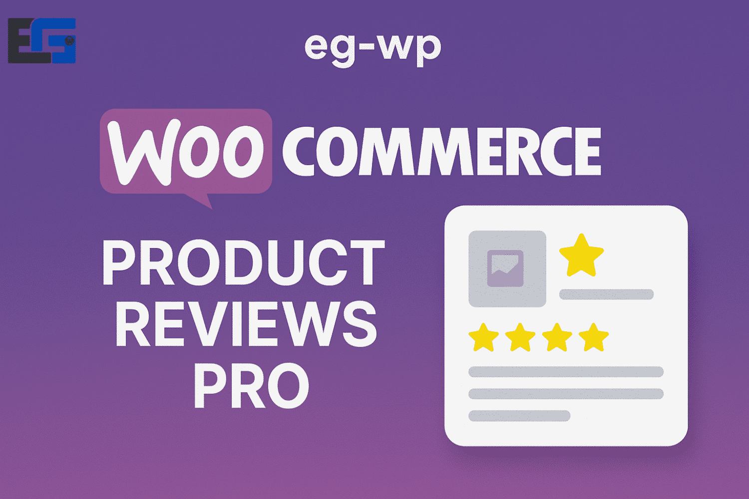 Woocommerce product reviews pro