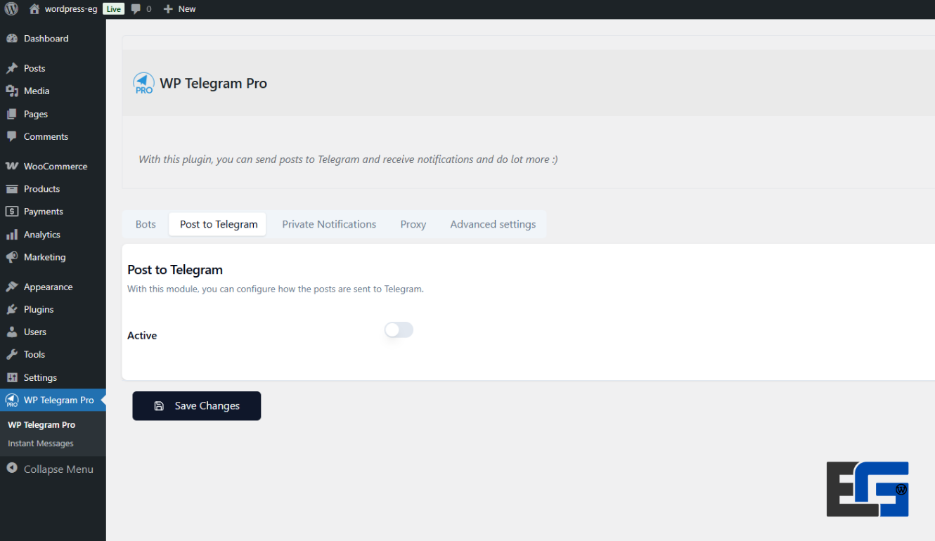 WP Telegram Pro