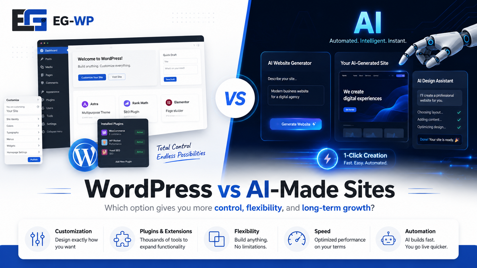 WordPress vs AI-Made Sites