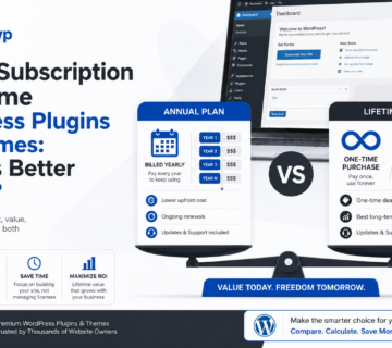 Annual Subscription vs Lifetime WordPress Plugins and Themes Which Is Better in 2026