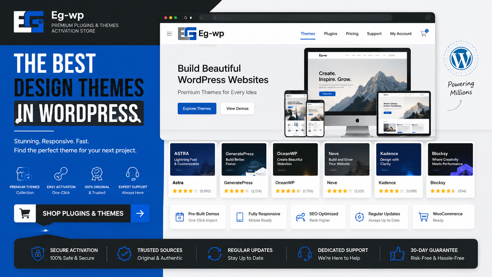 The Best Design Themes in WordPress