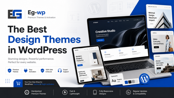 The Best Design Themes in WordPress