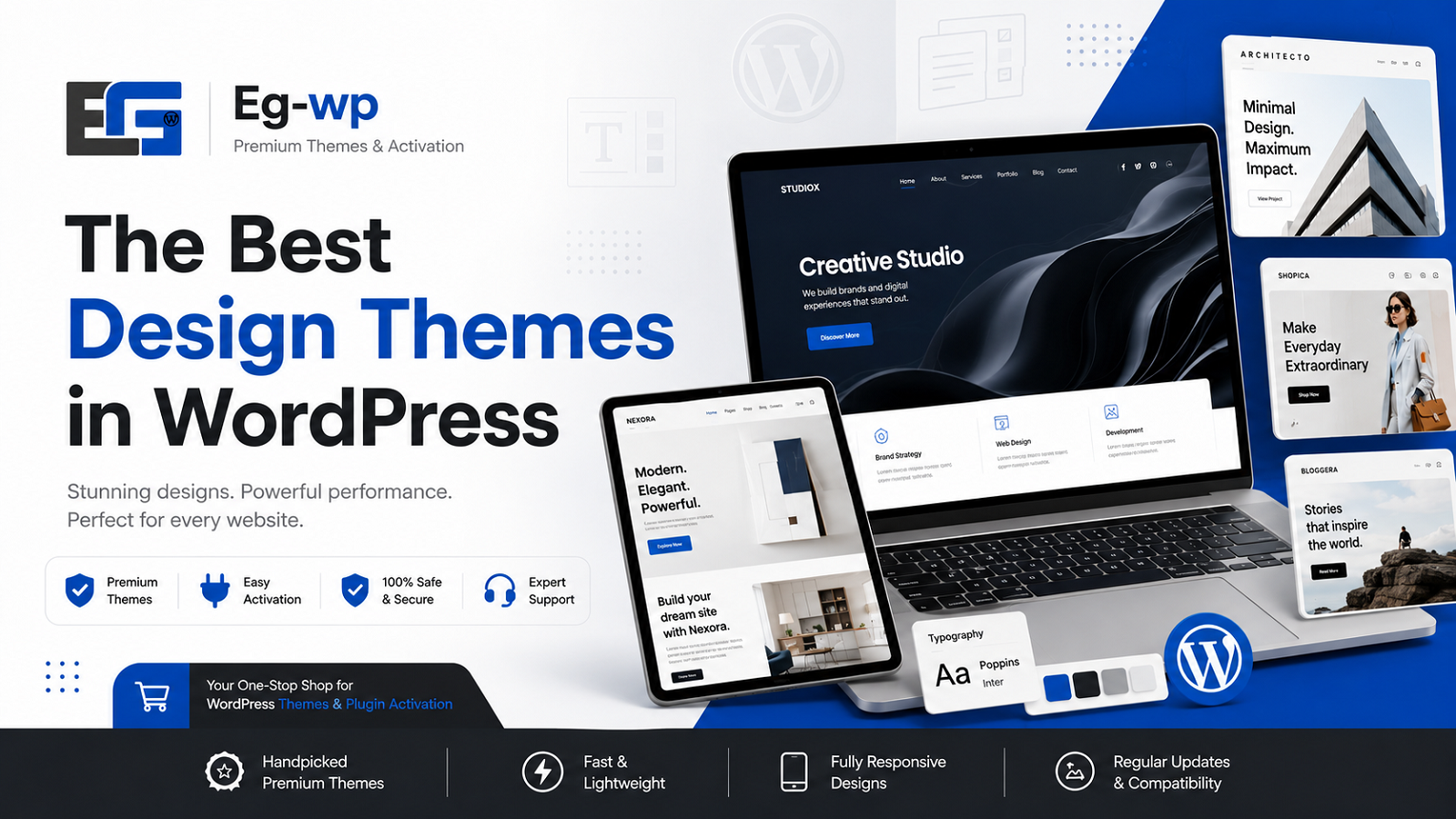 The Best Design Themes in WordPress