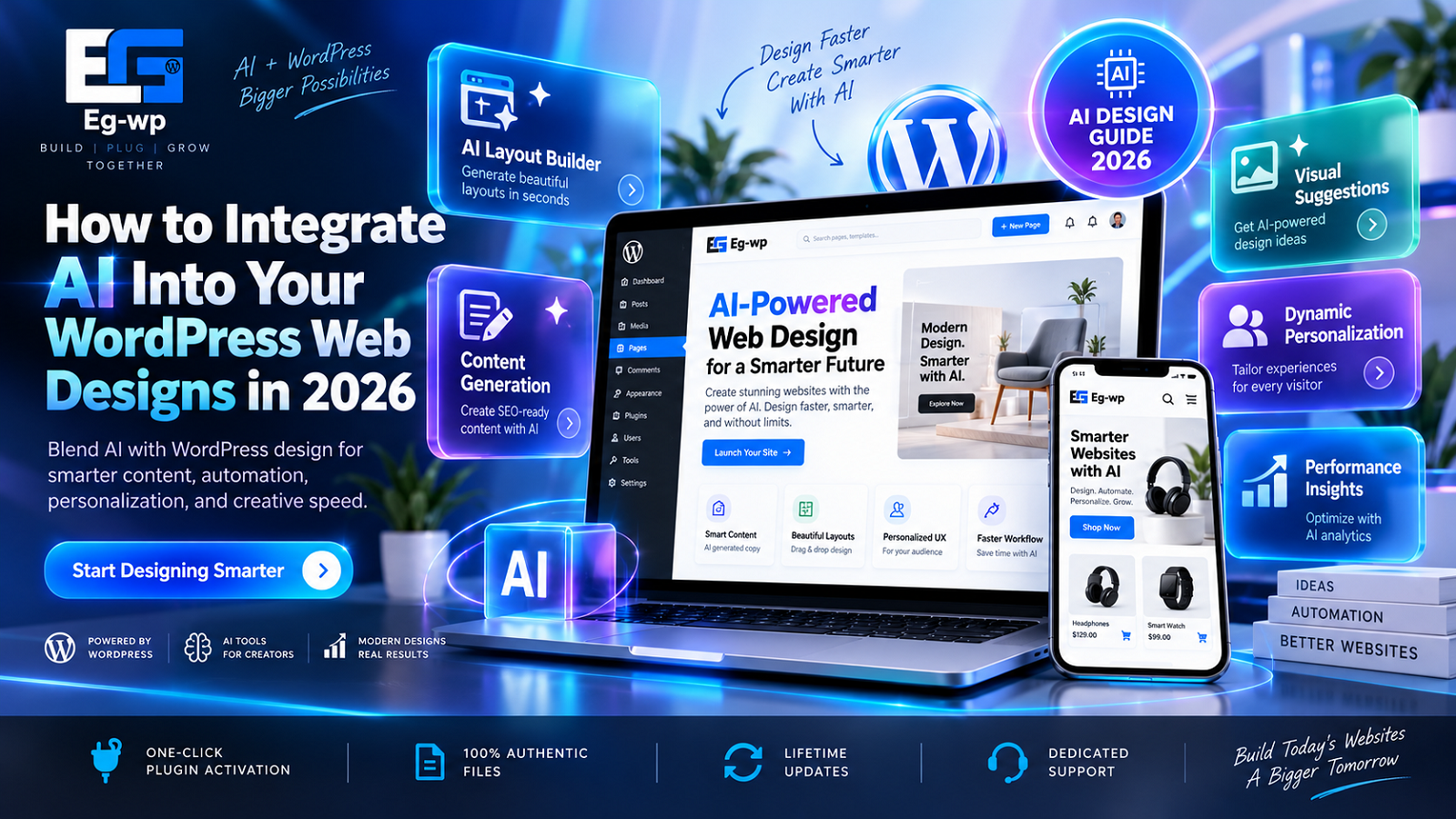 How to Integrate AI Into Your WordPress Web Designs in 2026
