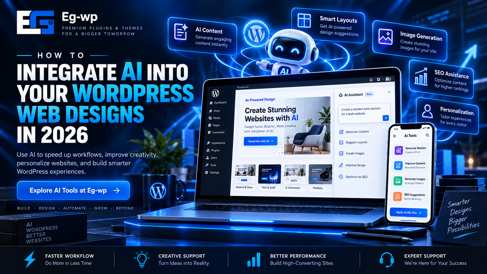 How to Integrate AI Into Your WordPress Web Designs in 2026