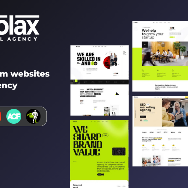 Arolax Creative Digital Agency Theme