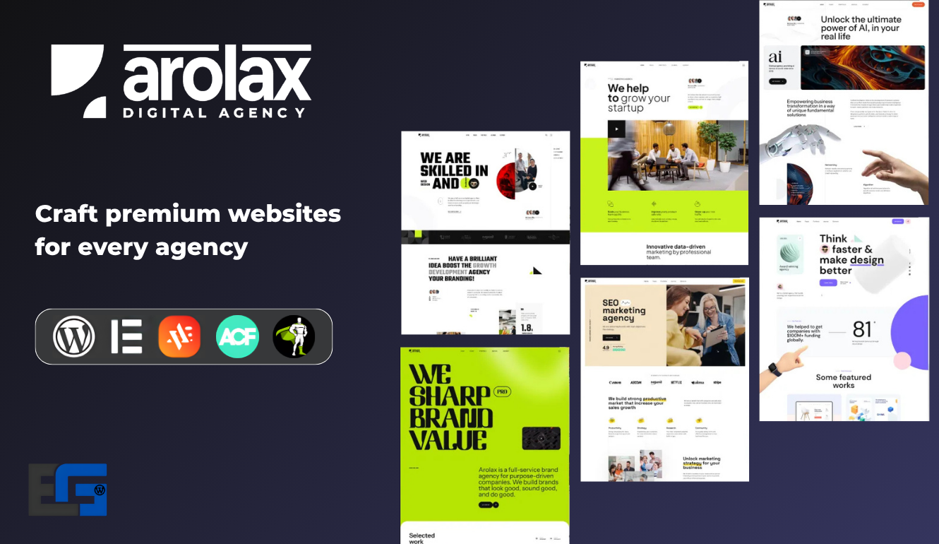 Arolax Creative Digital Agency Theme